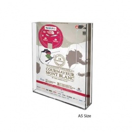 Prospektustartó, fali, 1 rekeszes, A5